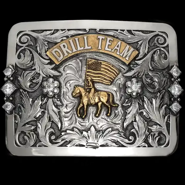 Old Dime Belt Buckle